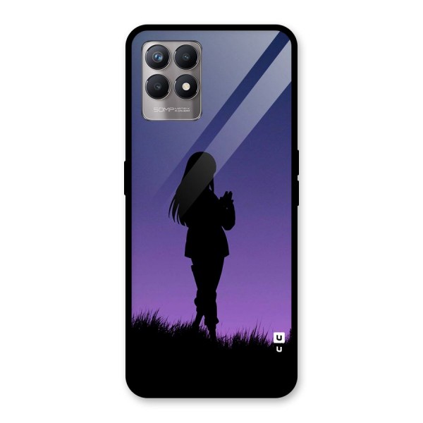 Hinata Shadow Glass Back Case for Realme 8i