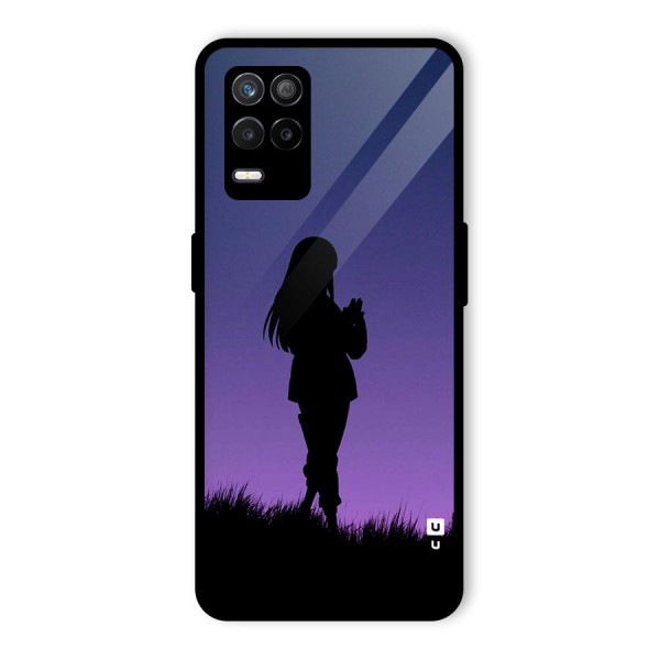 Hinata Shadow Glass Back Case for Realme 8s 5G