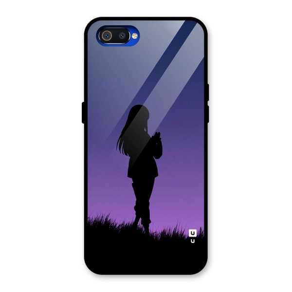 Hinata Shadow Glass Back Case for Realme C2