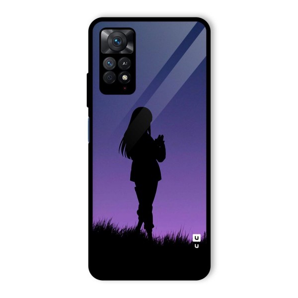 Hinata Shadow Glass Back Case for Redmi Note 11 Pro