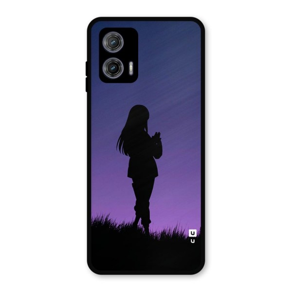 Hinata Shadow Metal Back Case for Moto G73