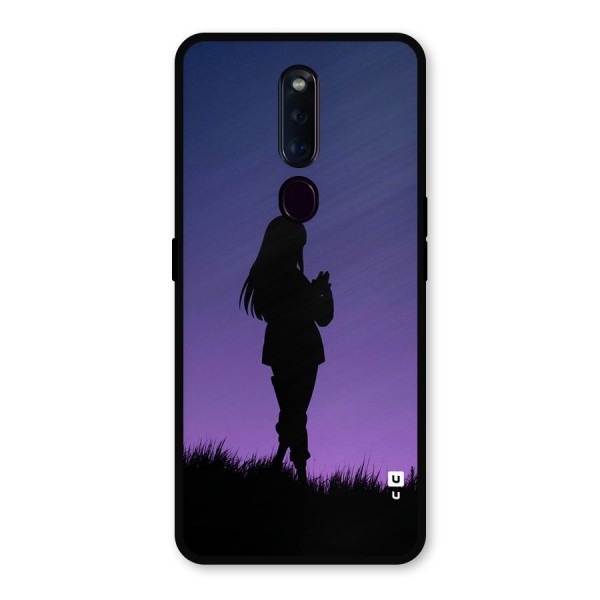 Hinata Shadow Metal Back Case for Oppo F11 Pro