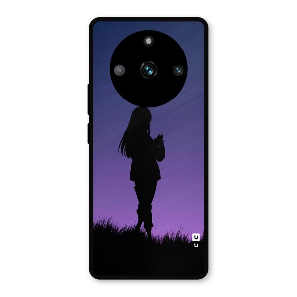 Hinata Shadow Metal Back Case for Realme 11 Pro