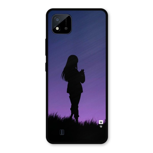 Hinata Shadow Metal Back Case for Realme C11 2021