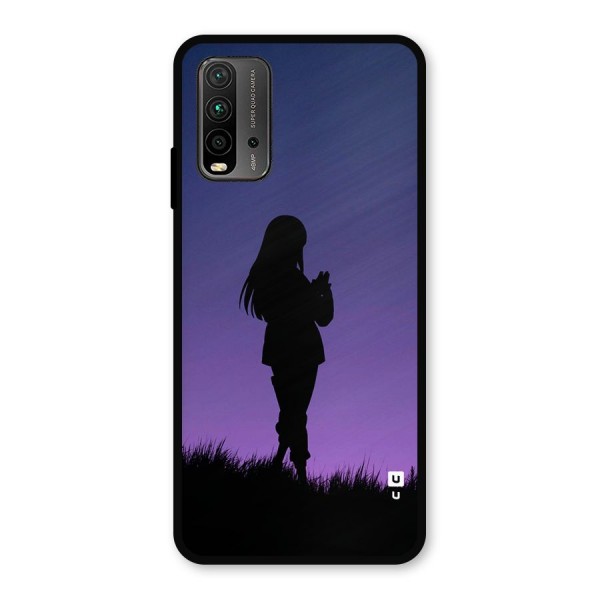 Hinata Shadow Metal Back Case for Redmi 9 Power