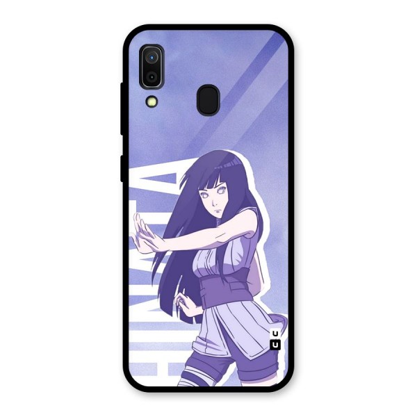 Hinata Stance Glass Back Case for Galaxy A30