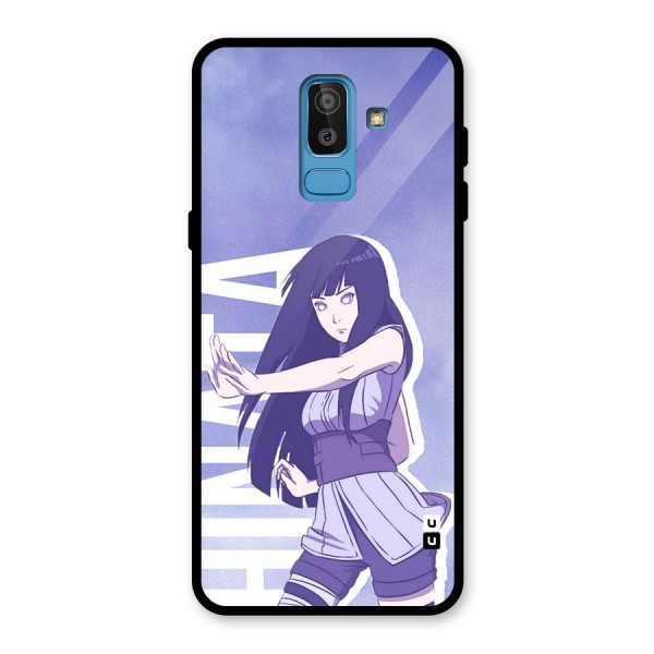 Hinata Stance Glass Back Case for Galaxy J8