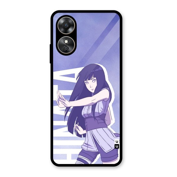 Hinata Stance Glass Back Case for Oppo A17