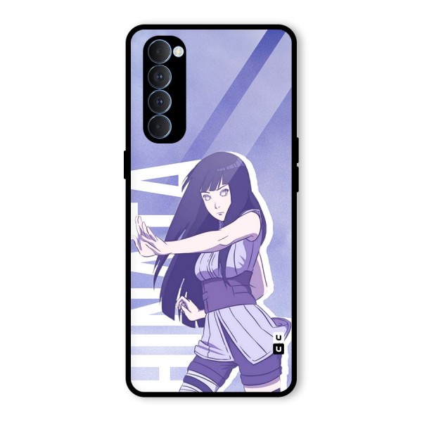 Hinata Stance Glass Back Case for Oppo Reno4 Pro