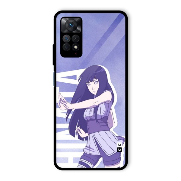 Hinata Stance Glass Back Case for Redmi Note 11 Pro