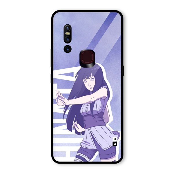 Hinata Stance Glass Back Case for Vivo V15