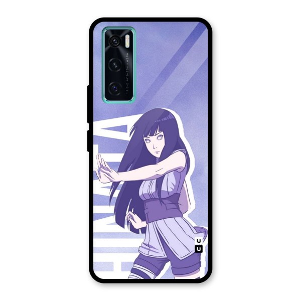 Hinata Stance Glass Back Case for Vivo V20 SE