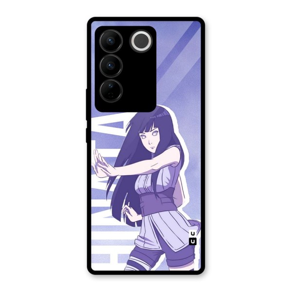 Hinata Stance Glass Back Case for Vivo V27 Pro