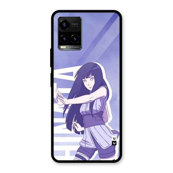 Hinata Stance Glass Back Case for Vivo Y21A