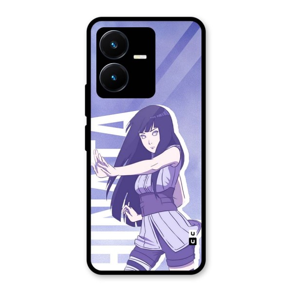 Hinata Stance Glass Back Case for Vivo Y22