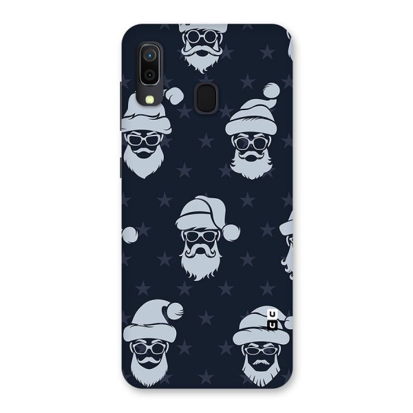 Hipster Santa Back Case for Galaxy A20