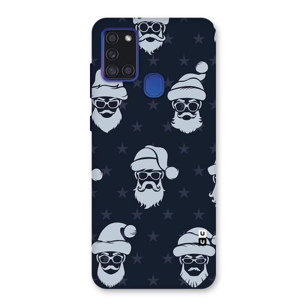 Hipster Santa Back Case for Galaxy A21s