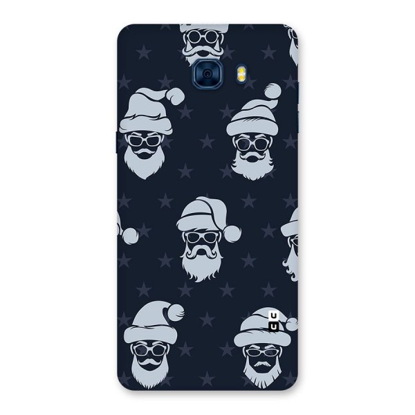 Hipster Santa Back Case for Galaxy C7 Pro