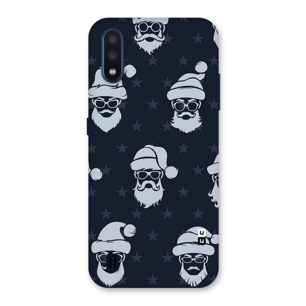 Hipster Santa Back Case for Galaxy M01