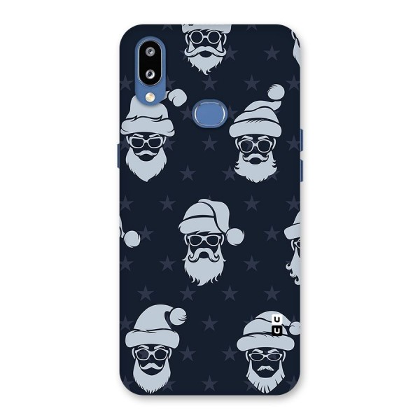 Hipster Santa Back Case for Galaxy M01s