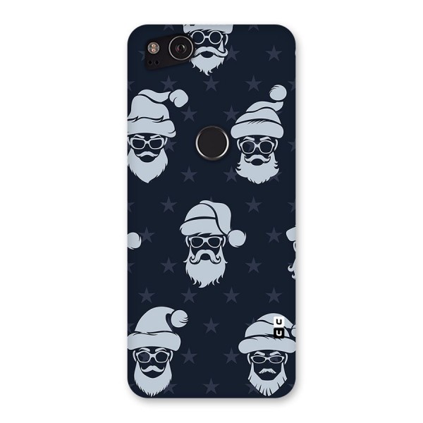 Hipster Santa Back Case for Google Pixel 2