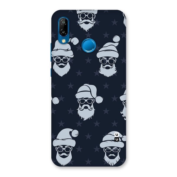 Hipster Santa Back Case for Huawei P20 Lite