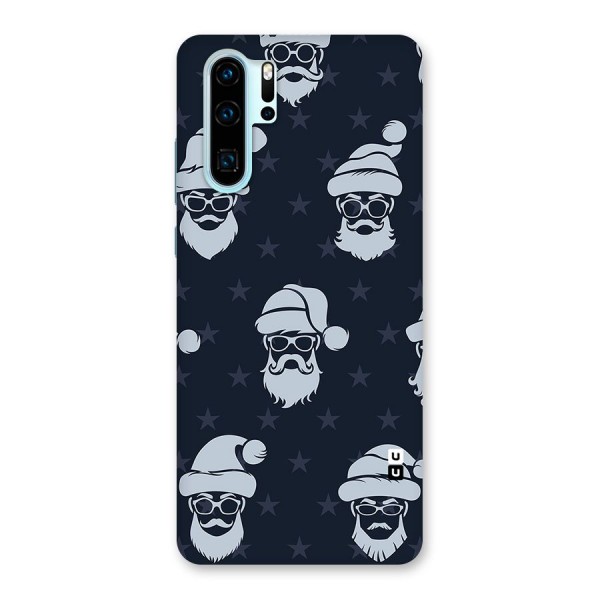 Hipster Santa Back Case for Huawei P30 Pro