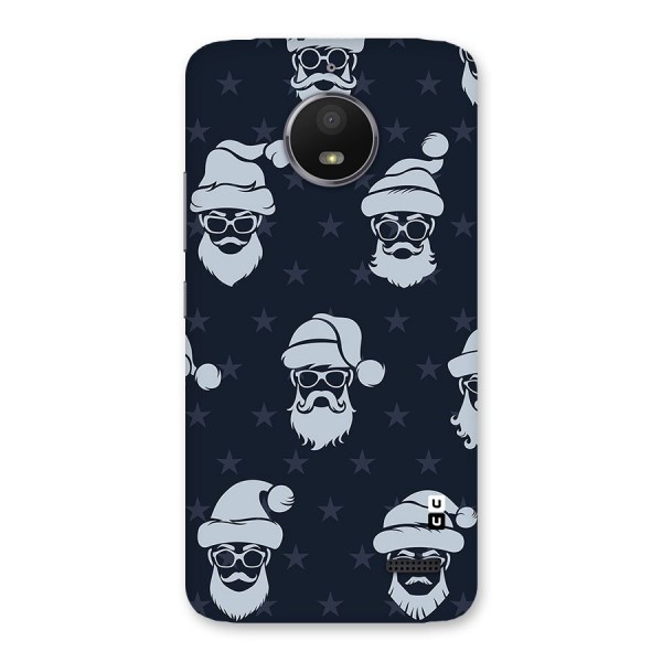 Hipster Santa Back Case for Moto E4