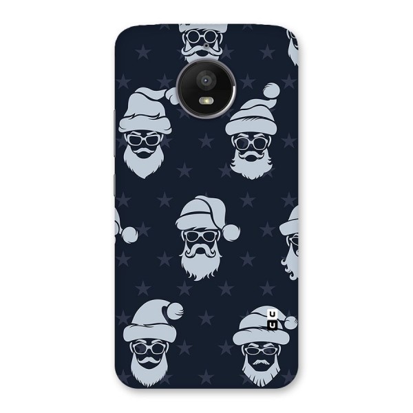 Hipster Santa Back Case for Moto E4 Plus