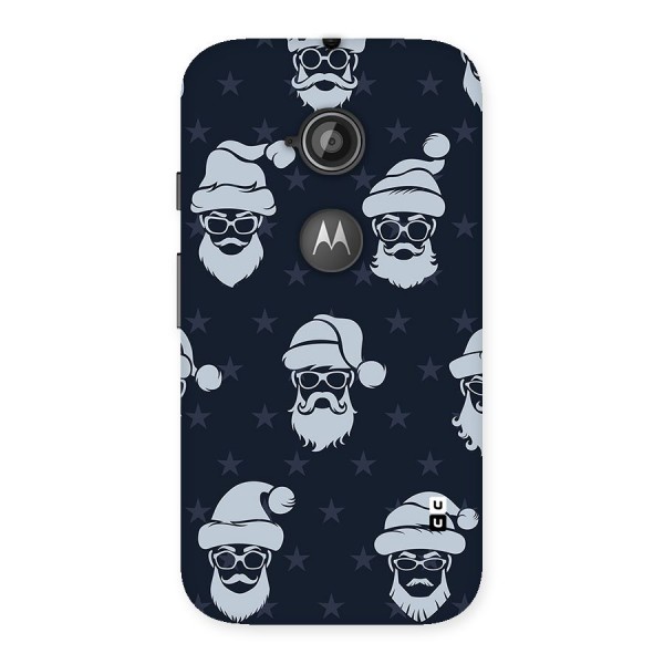 Hipster Santa Back Case for Moto E 2nd Gen