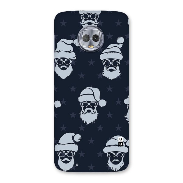 Hipster Santa Back Case for Moto G6