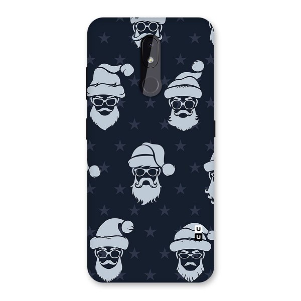 Hipster Santa Back Case for Nokia 3.2