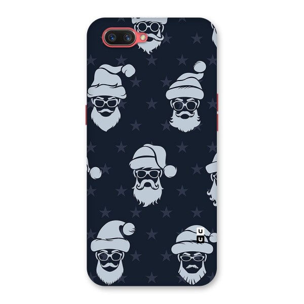 Hipster Santa Back Case for Oppo A3s