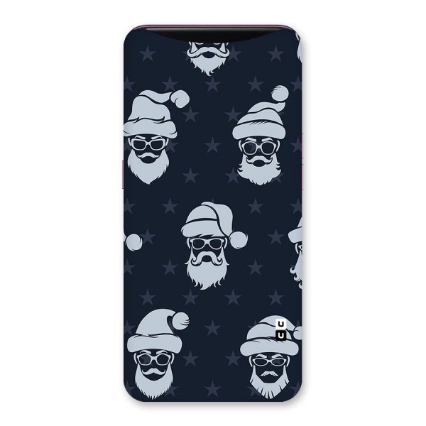 Hipster Santa Back Case for Oppo Find X