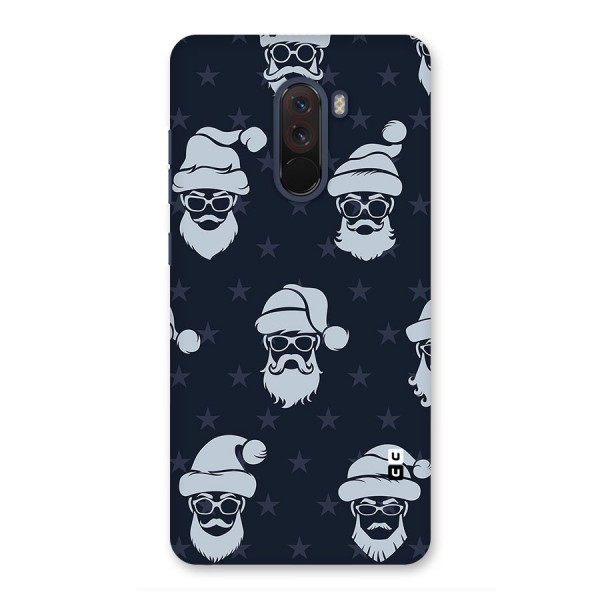 Hipster Santa Back Case for Poco F1