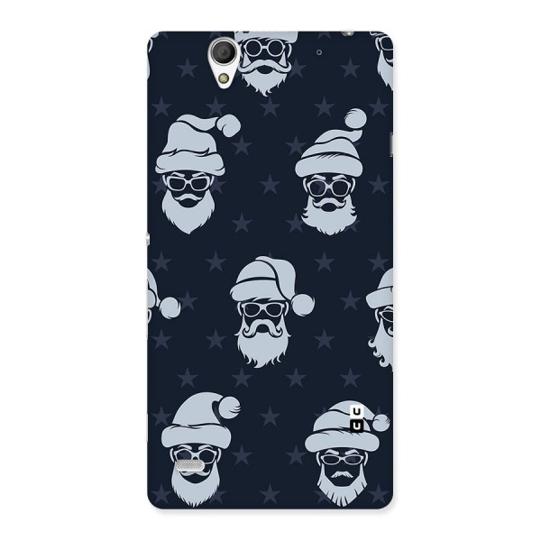 Hipster Santa Back Case for Sony Xperia C4