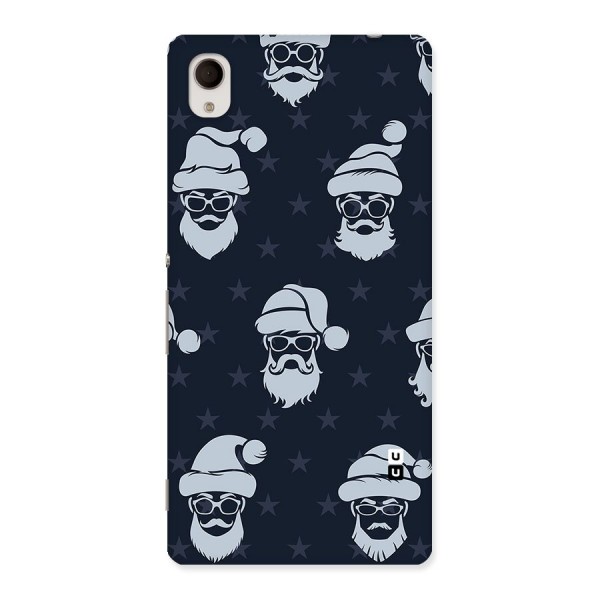 Hipster Santa Back Case for Sony Xperia M4