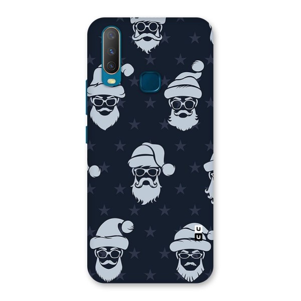 Hipster Santa Back Case for Vivo Y12