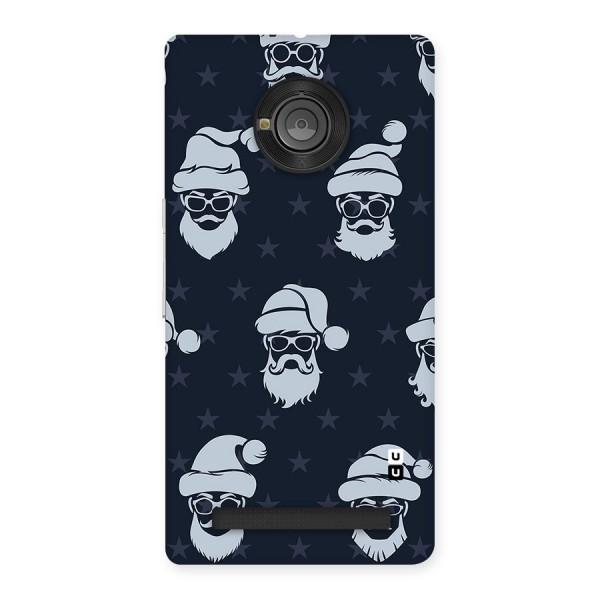 Hipster Santa Back Case for Yu Yuphoria