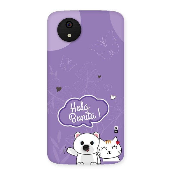 Hola Bonita Back Case for Canvas A1  AQ4501