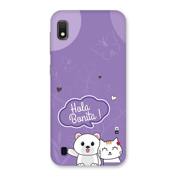 Hola Bonita Back Case for Galaxy A10