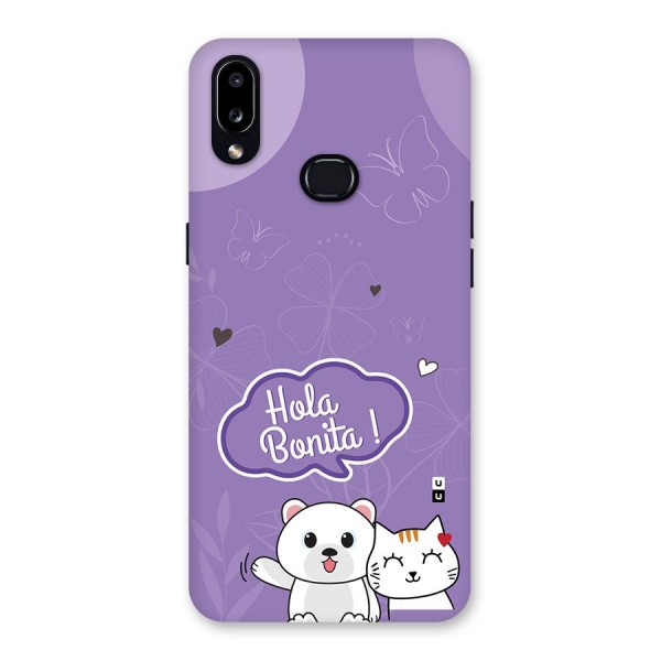 Hola Bonita Back Case for Galaxy A10s