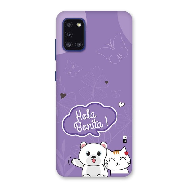 Hola Bonita Back Case for Galaxy A31