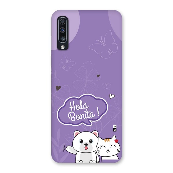 Hola Bonita Back Case for Galaxy A70s