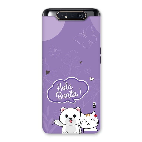 Hola Bonita Back Case for Galaxy A80