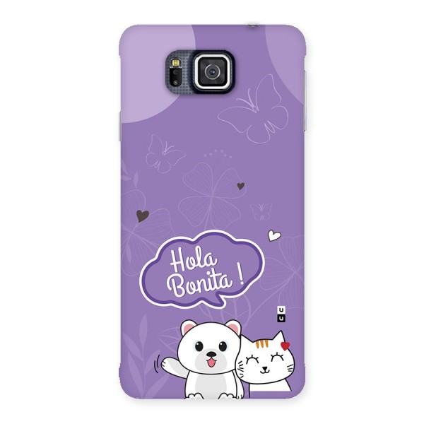 Hola Bonita Back Case for Galaxy Alpha