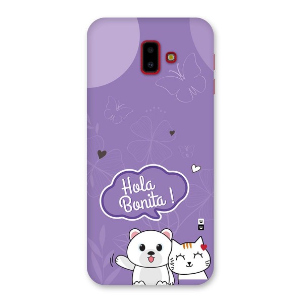 Hola Bonita Back Case for Galaxy J6 Plus