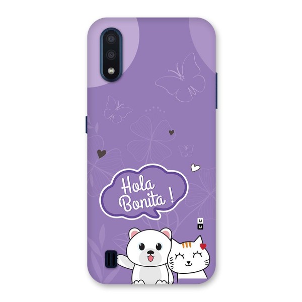 Hola Bonita Back Case for Galaxy M01