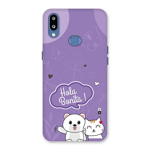 Hola Bonita Back Case for Galaxy M01s