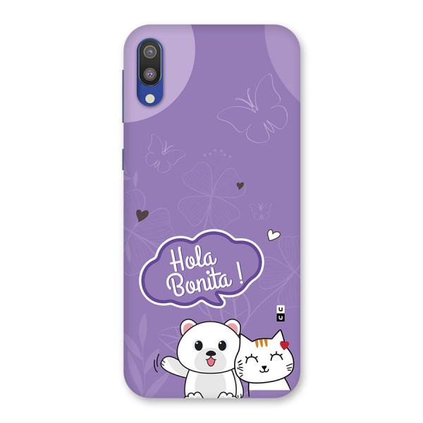 Hola Bonita Back Case for Galaxy M10